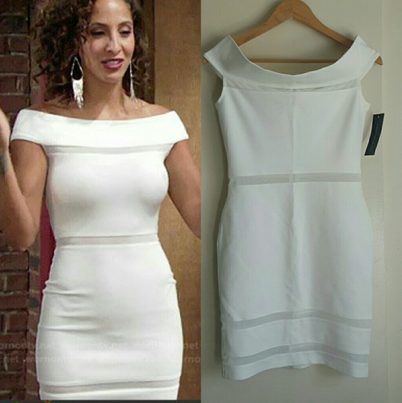 French Connection Dresses & Skirts - FRENCH CONNECTION  | NWT White Off-Sholder Dress